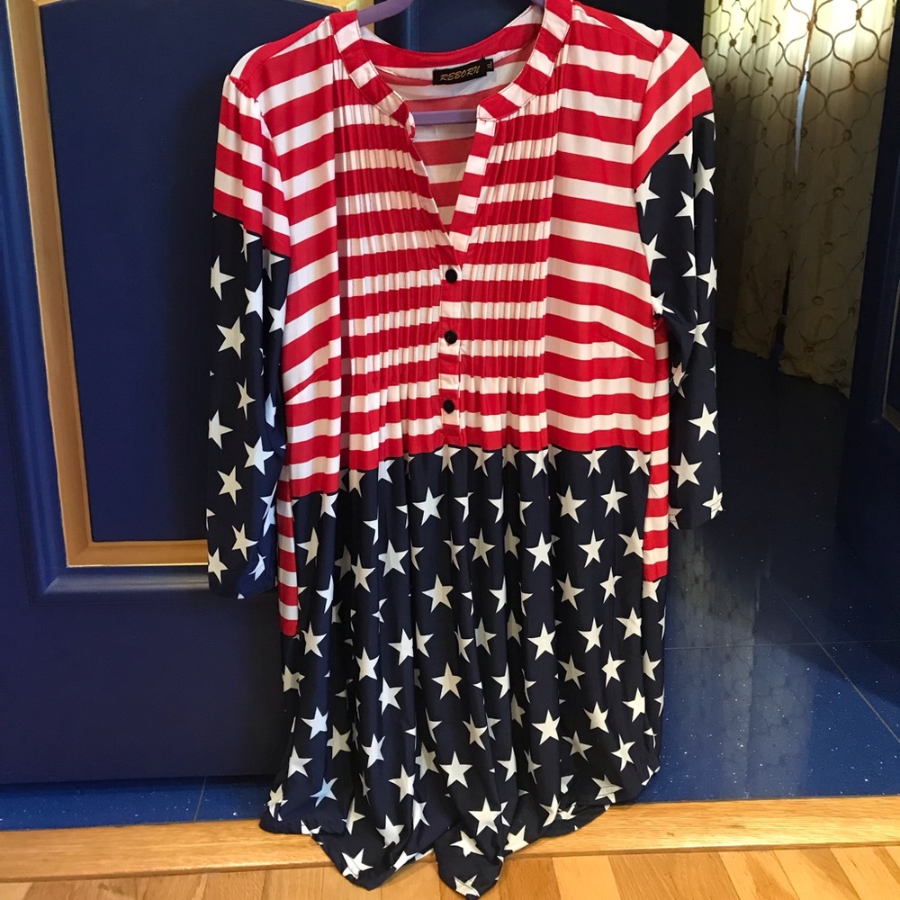 Blouse flag xl